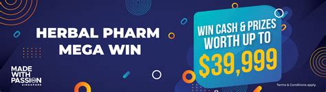 Herbal Pharm Announces Major Campaign MEGA WIN: Win the .
